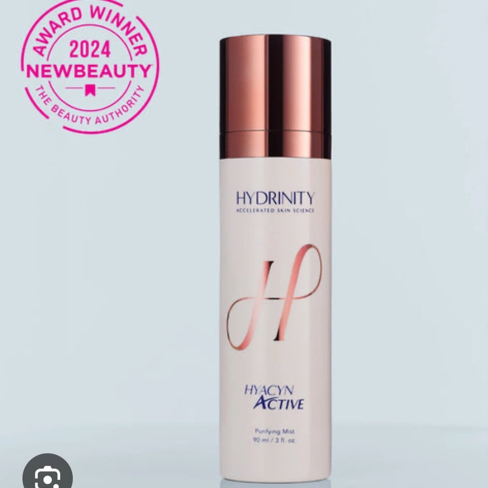 Hydrinity HYACYN ACTIVE Purifying Mist 3.0 oz new